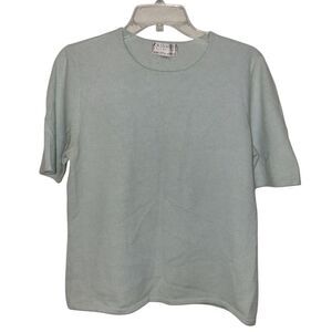 CAHMERE BLOUSE  Light Mint Green SIZE XL